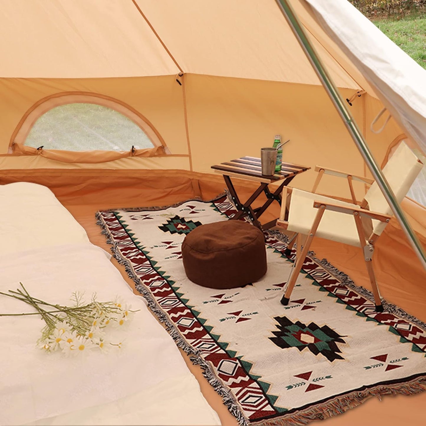 All-Season Cotton Bell-Shaped Tent