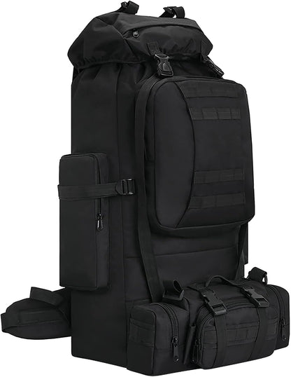 100L Camping Hiking Backpack  Rucksack Military Camping Backpacking Daypack