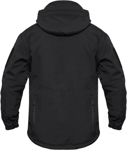Men's Jacket Tactical Performance Waterproof Softshell Jackets Fleece Lined Ski Snow Winter Windbreaker