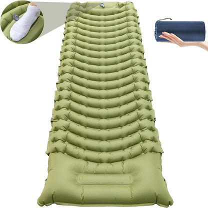 Camping Sleeping Mat, Self-Inflating Sleeping Mat, Thick Sleeping Mat