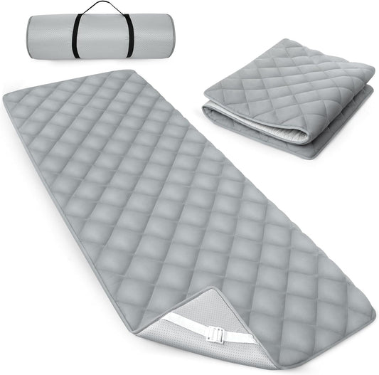 Quilted Foam Camping Mattress, Non-Slip, Ultra-Soft and Comfortable